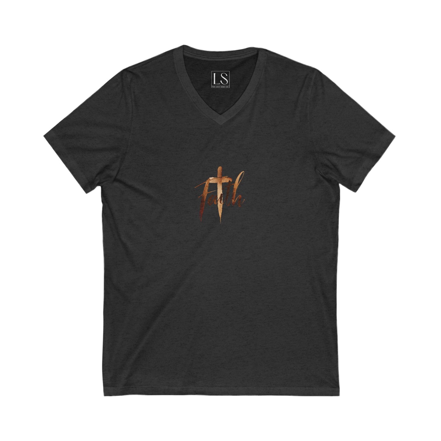 Faith – Unisex V-Neck Tee | LS-V02