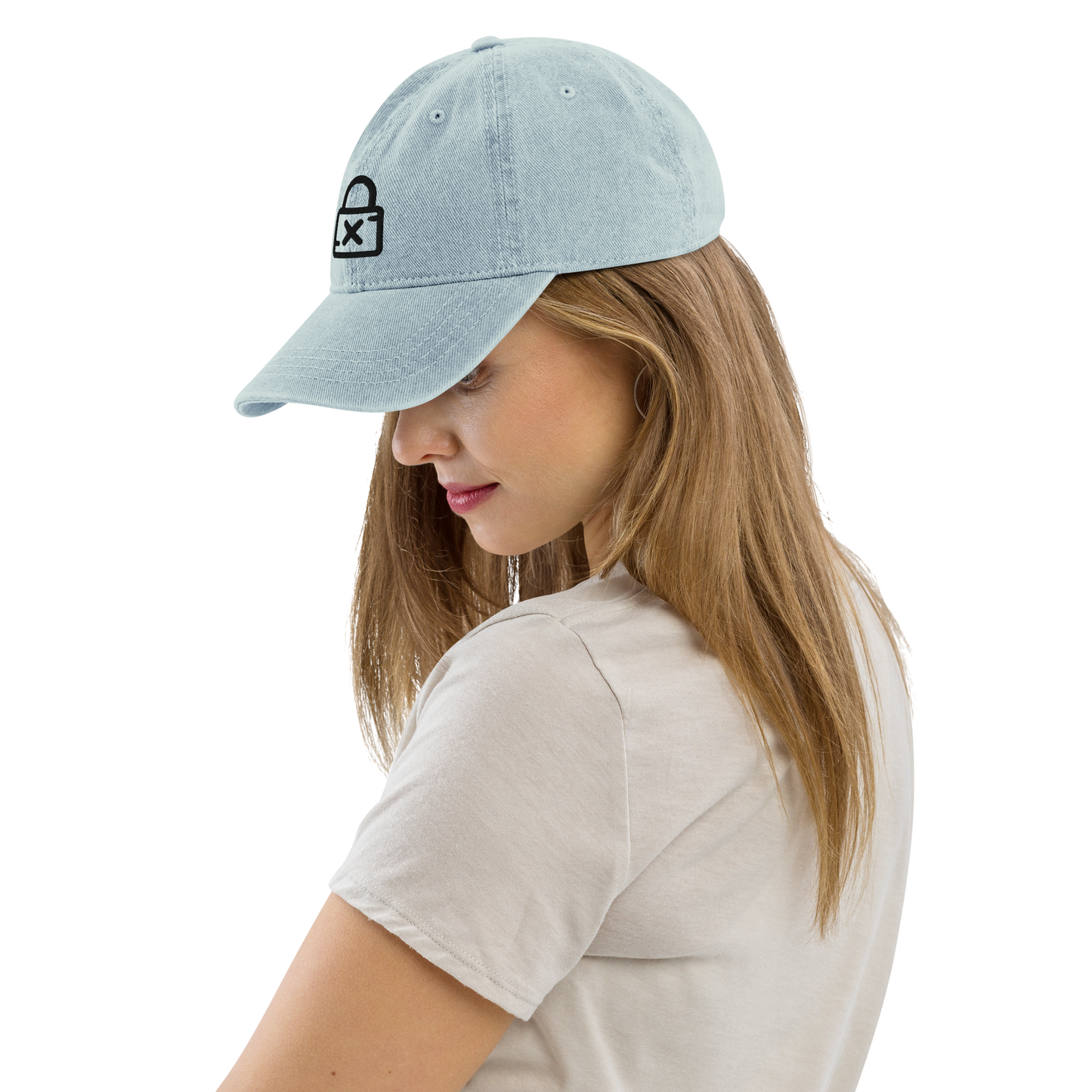 Encrypted – Denim Dad Hat | LS-DH02