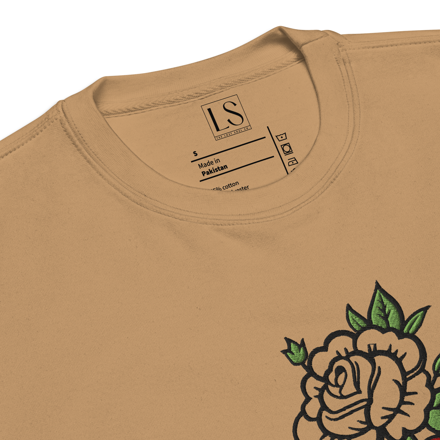 Still Blooming Embroidery Sweatshirt