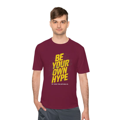 BE YOUR OWN HYPE – Unisex Gymwear Tee | LS-GU05