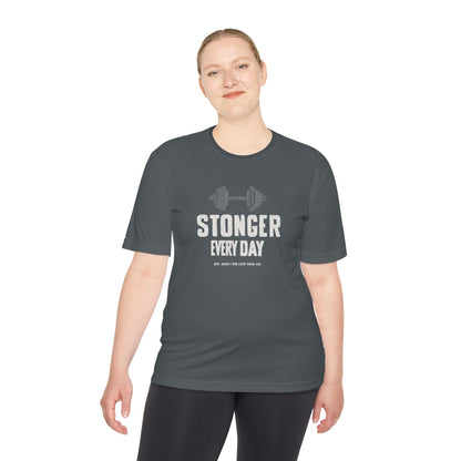 STRONGER EVERY DAY – Unisex Gymwear Tee | LS-GU08