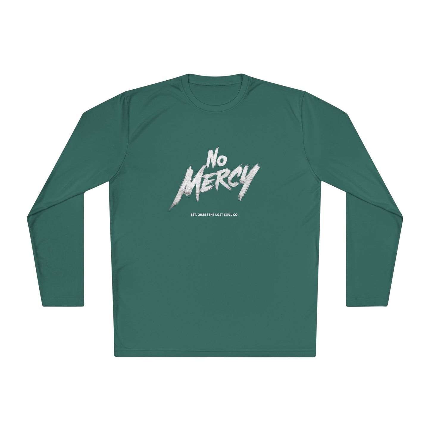 No Mercy – Unisex Gymwear Long Sleeve Tee | LS-GLS01