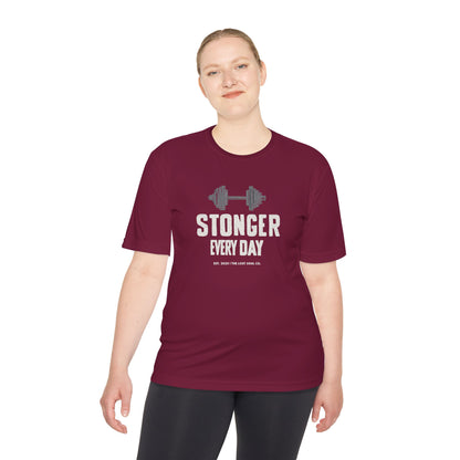 STRONGER EVERY DAY – Unisex Gymwear Tee | LS-GU08