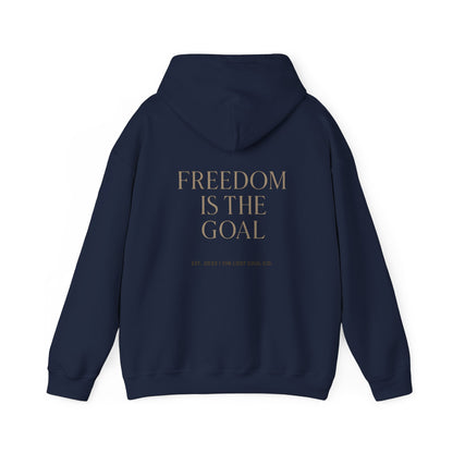 Freedom Is the Goal — Unisex Streetwear Hoodie | LS-RH03