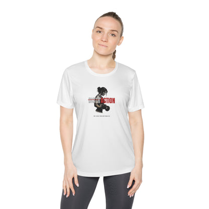 DISTRACTION – Women’s Gymwear Tee | LS-W03