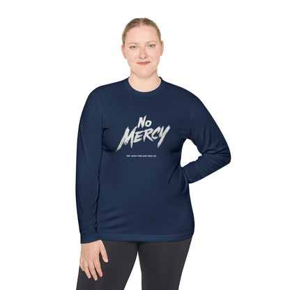 No Mercy – Unisex Gymwear Long Sleeve Tee | LS-GLS01