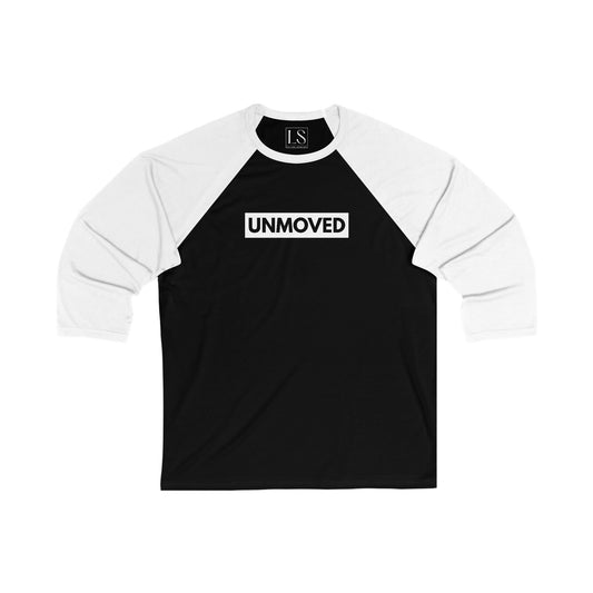 UNMOVED – Unisex 3/4 Sleeve Baseball Tee | LS-Q03