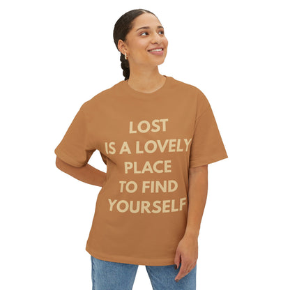 Lost Is Lovely Oversized Boxy Tee – The Lost Soul Co.