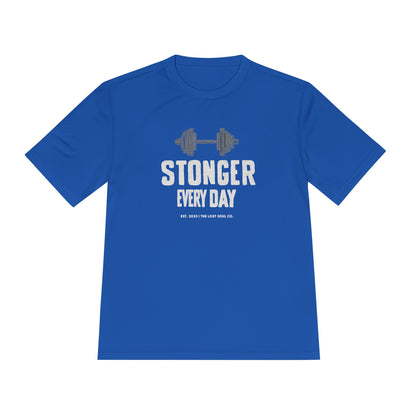 STRONGER EVERY DAY – Unisex Gymwear Tee | LS-GU08