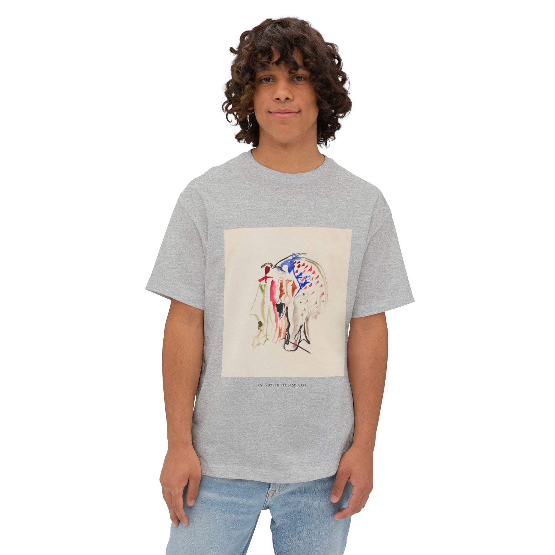 Abstract Soul Oversized Boxy Tee – The Lost Soul Co.