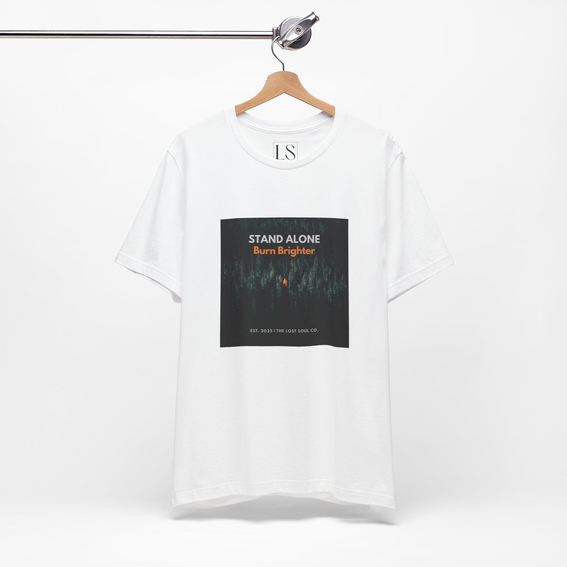 Stand Alone Burn Brighter Streetwear Tee – The Lost Soul Co.