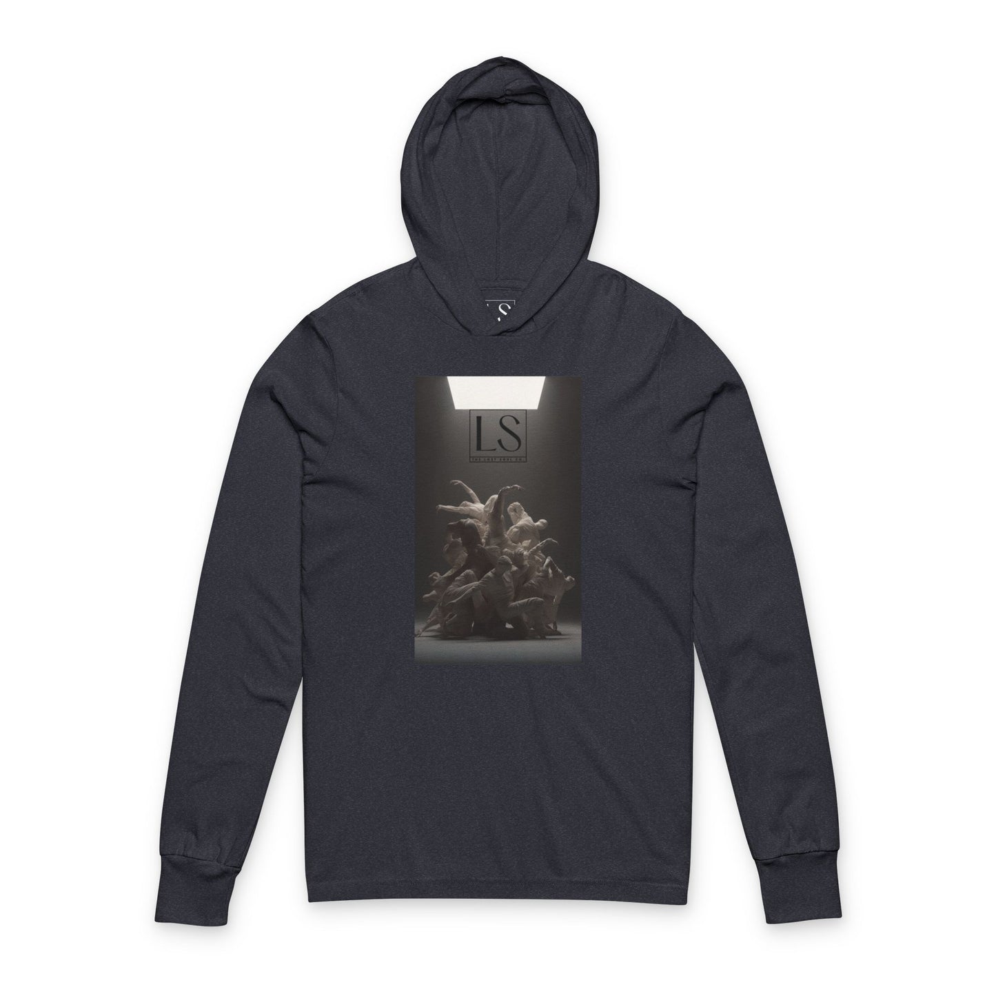 Collapse — Unisex Hooded Long Sleeve Tee | LS-LSH01