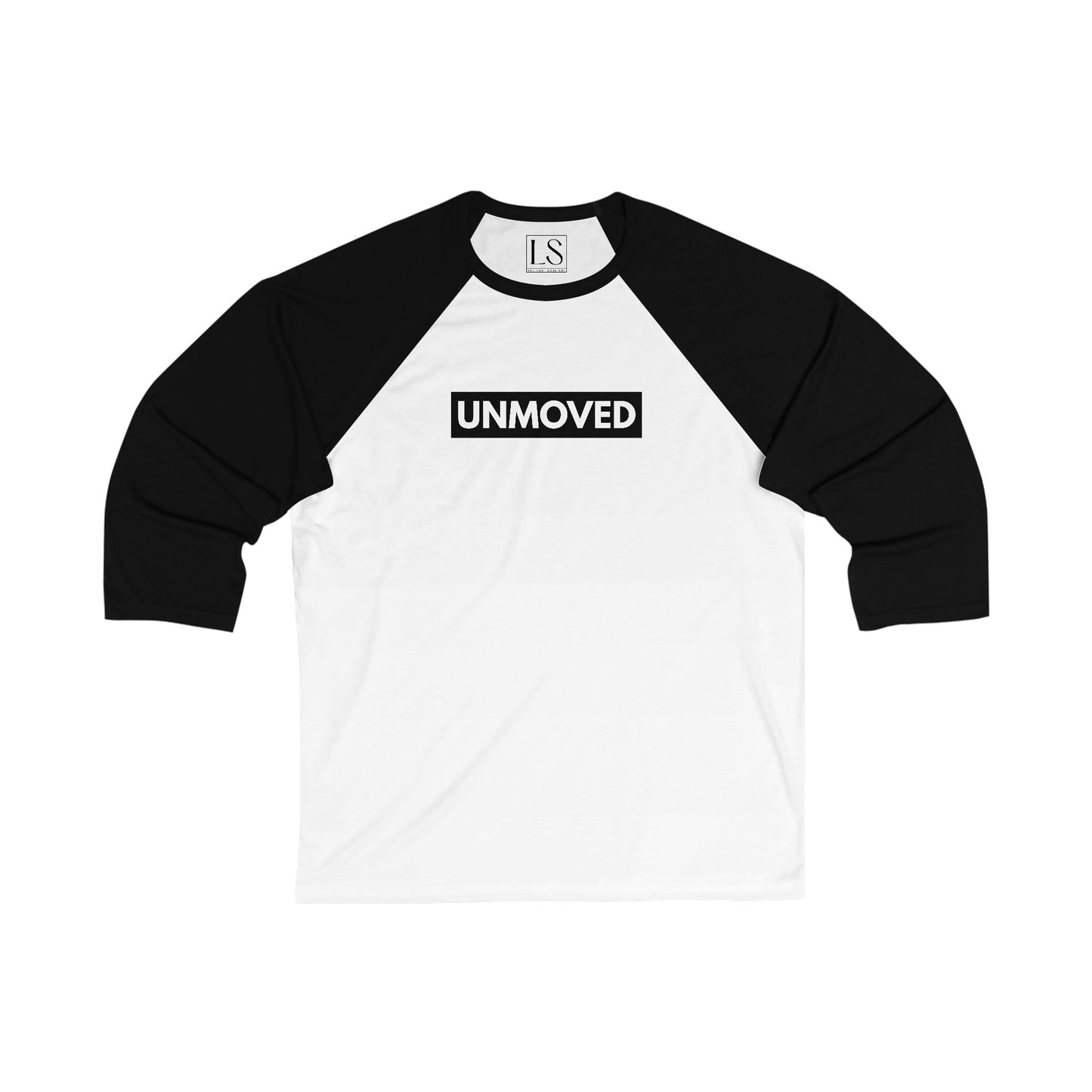 UNMOVED – Unisex 3/4 Sleeve Baseball Tee | LS-Q03