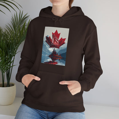 Crowned North — Unisex Streetwear Hoodie | LS-RH01