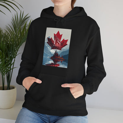 Crowned North — Unisex Streetwear Hoodie | LS-RH01