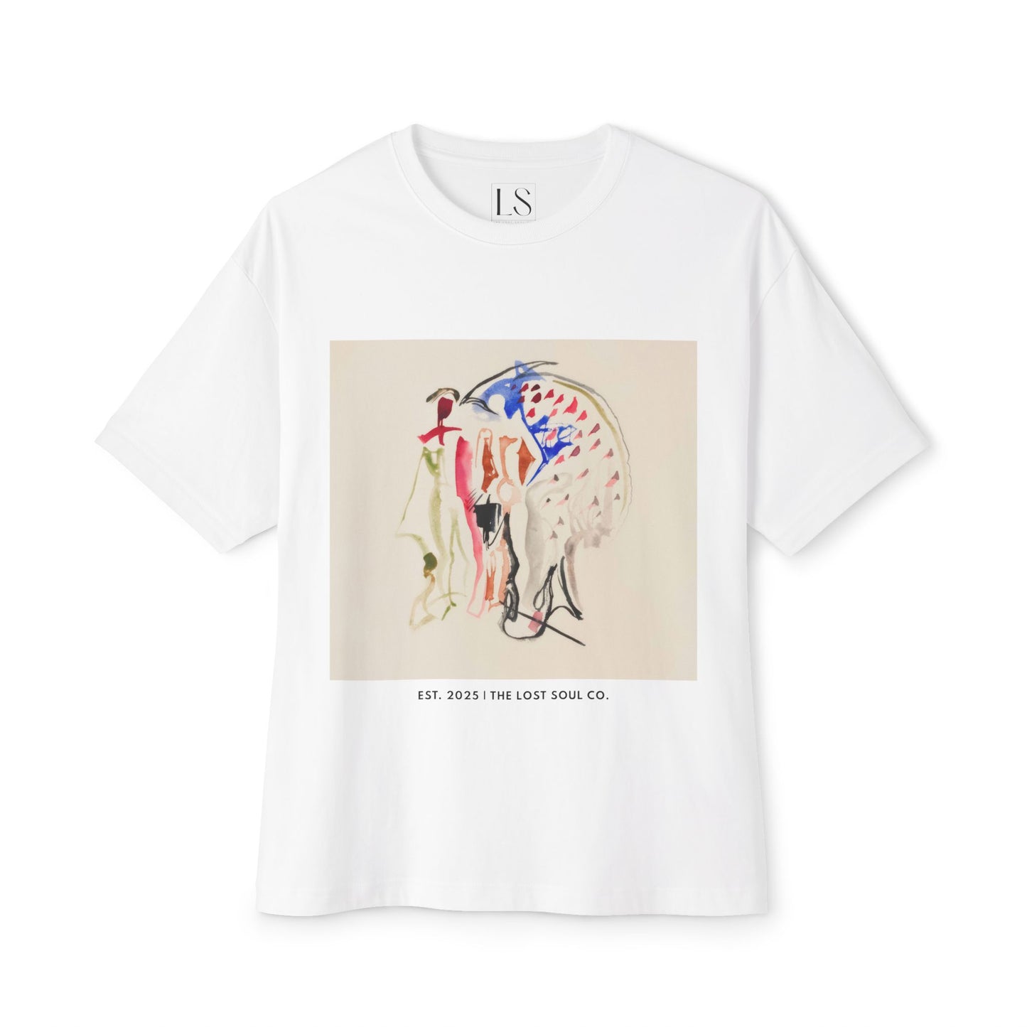 Abstract Soul Oversized Boxy Tee – The Lost Soul Co.