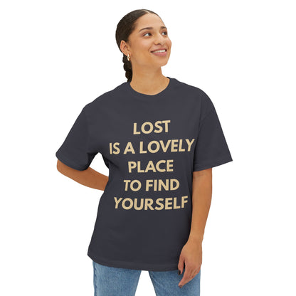 Lost Is Lovely Oversized Tee