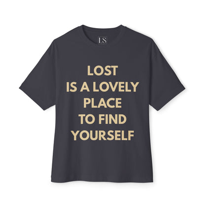 Lost Is Lovely Oversized Boxy Tee – The Lost Soul Co.