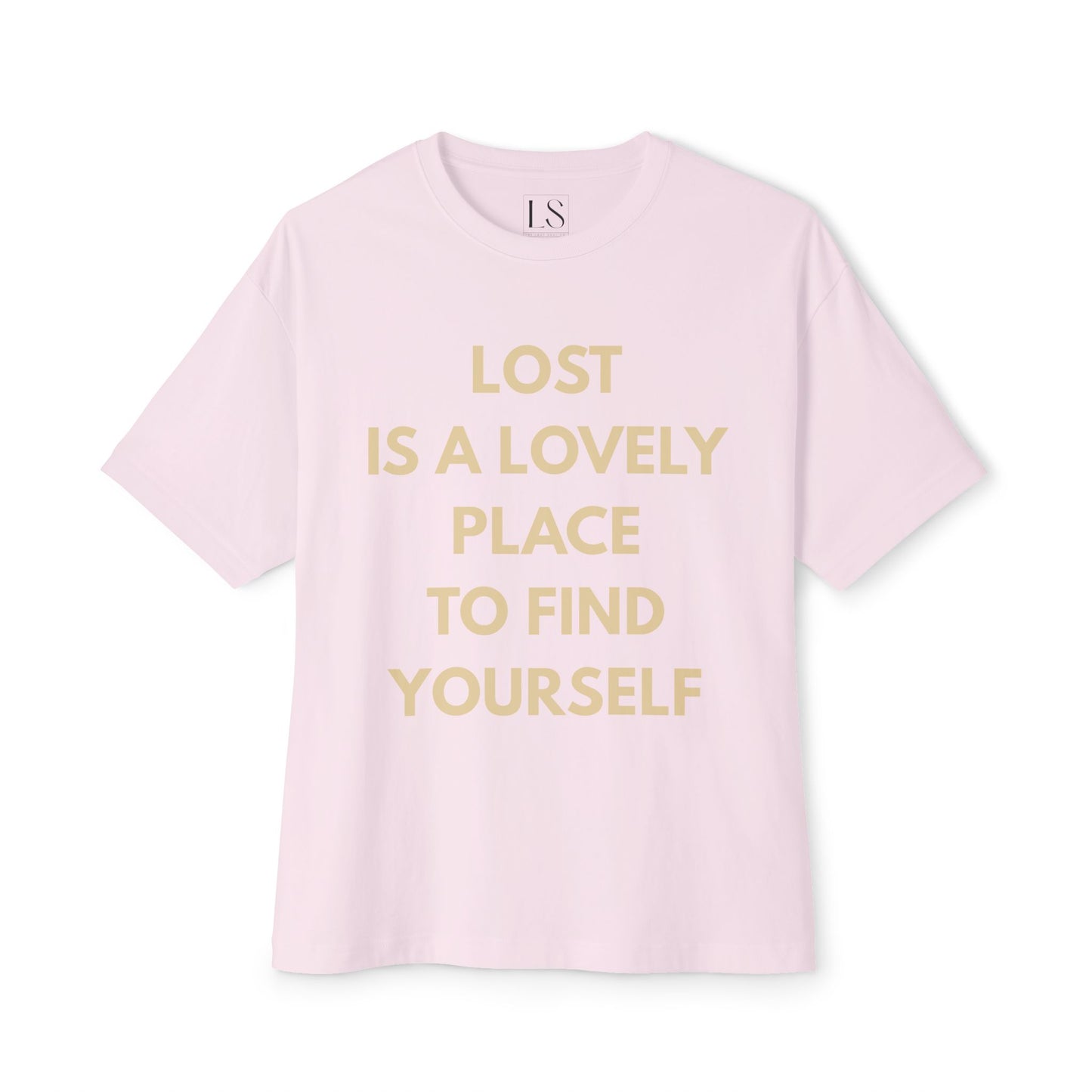 Lost Is Lovely Oversized Tee