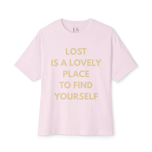 Lost Is Lovely Oversized Tee