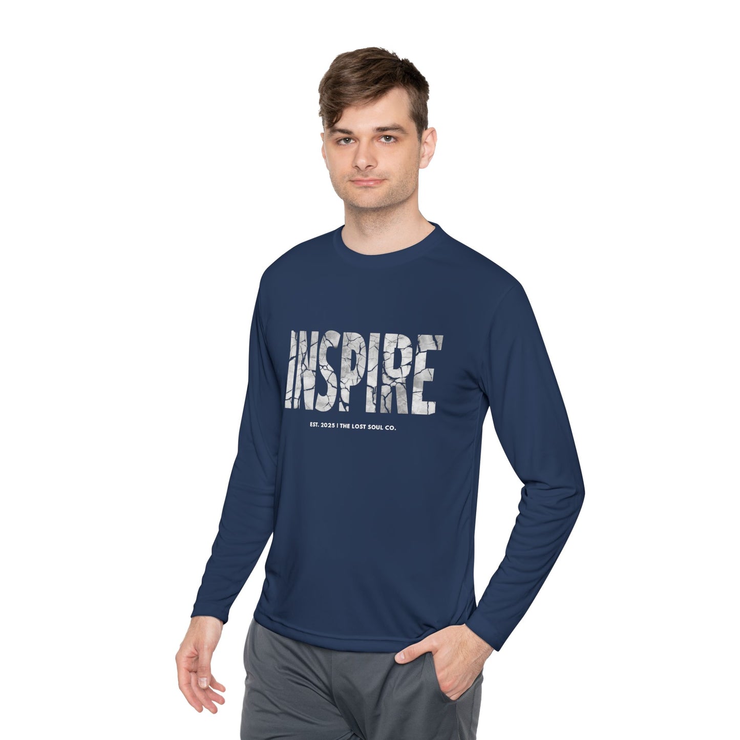 INSPIRE – Unisex Gymwear Long Sleeve Tee | LS-GLS02