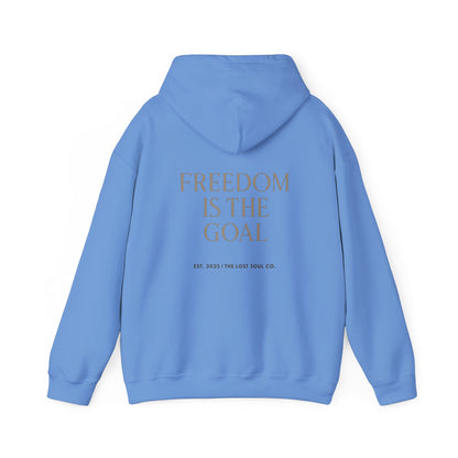 Freedom Is the Goal — Unisex Streetwear Hoodie | LS-RH03