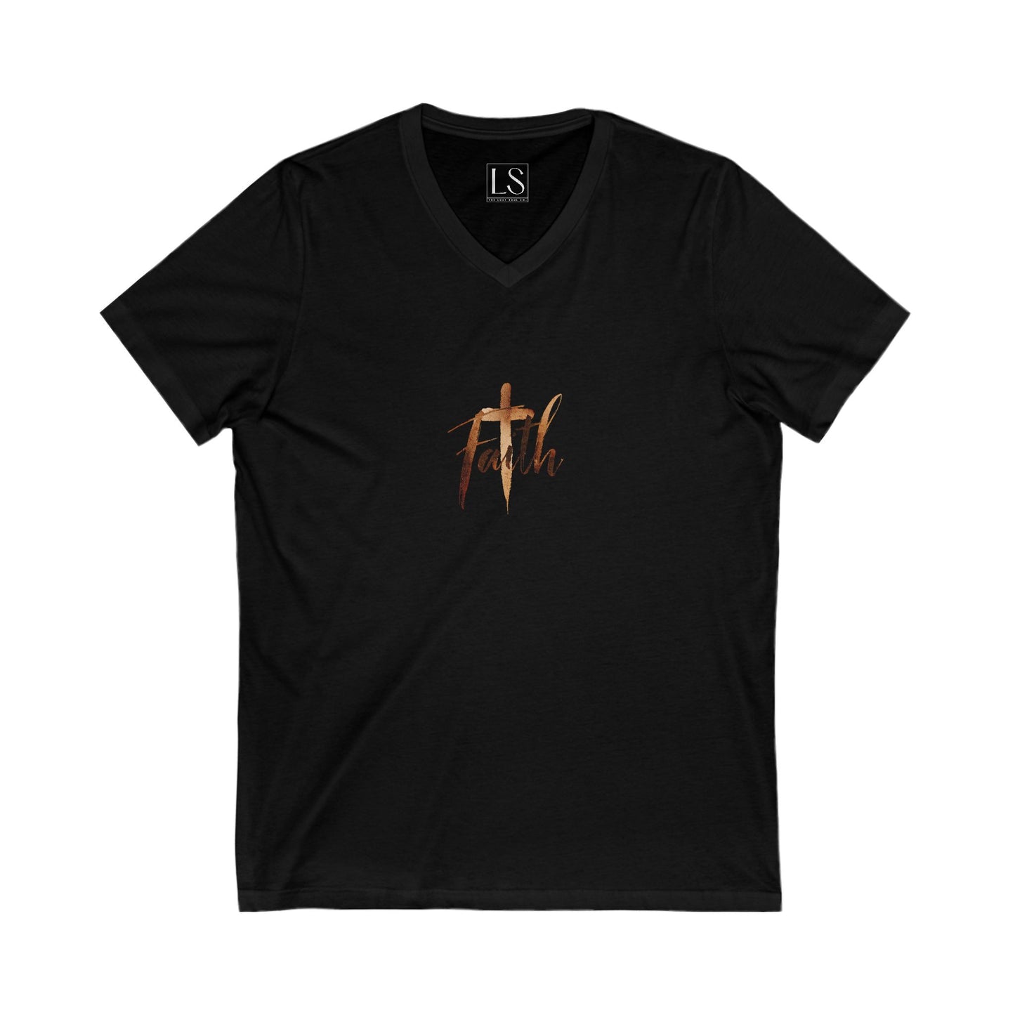 Faith – Unisex V-Neck Tee | LS-V02