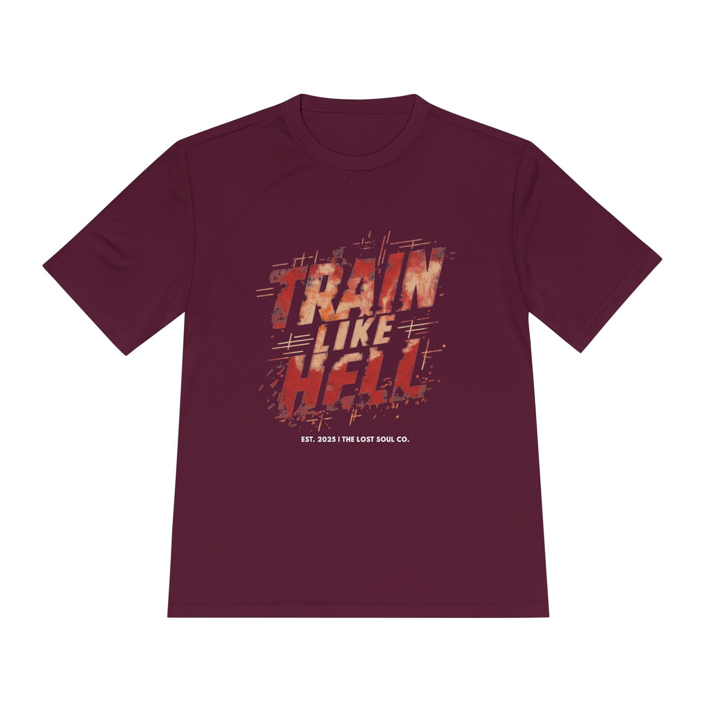 TRAIN LIKE HELL – Unisex Gymwear Tee | LS-GU02