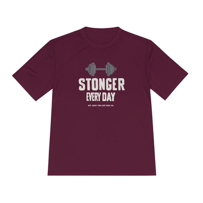 STRONGER EVERY DAY – Unisex Gymwear Tee | LS-GU08