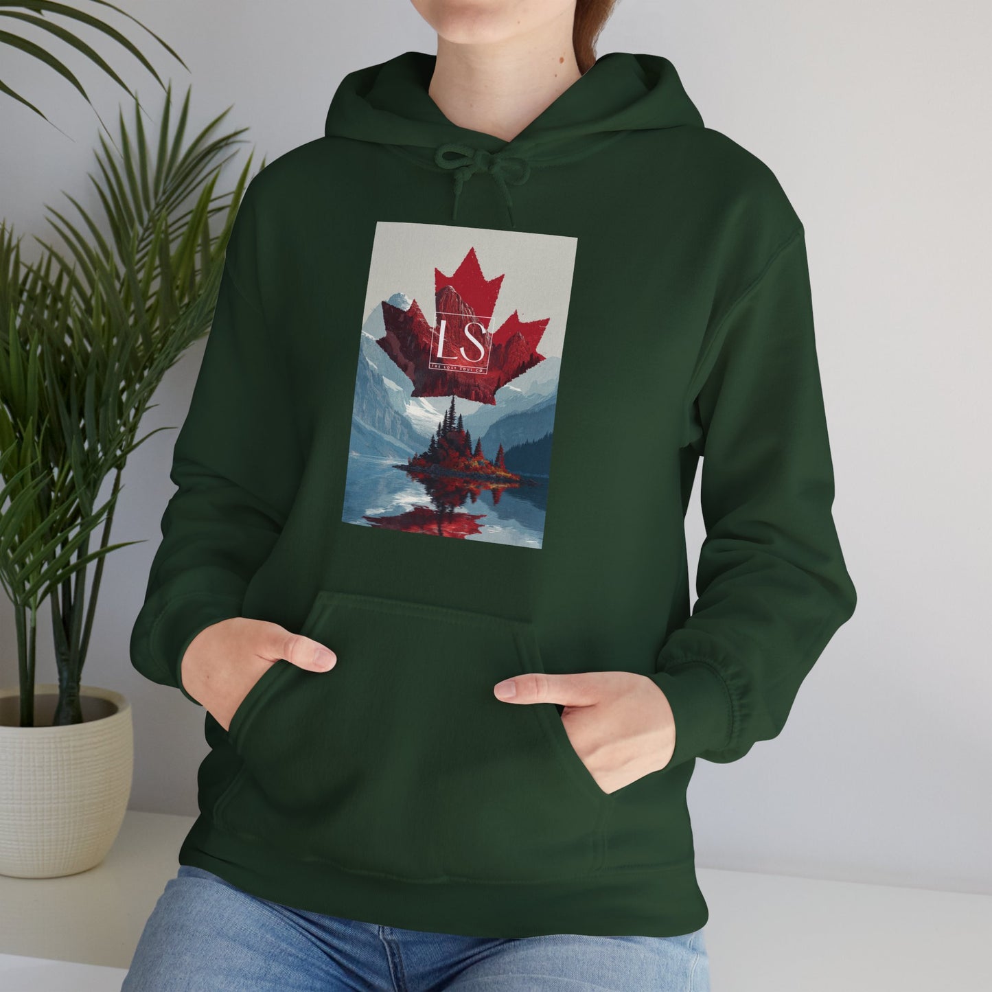 Crowned North — Unisex Streetwear Hoodie | LS-RH01