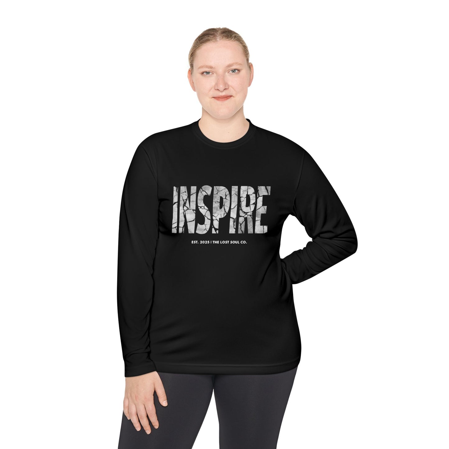 INSPIRE – Unisex Gymwear Long Sleeve Tee | LS-GLS02
