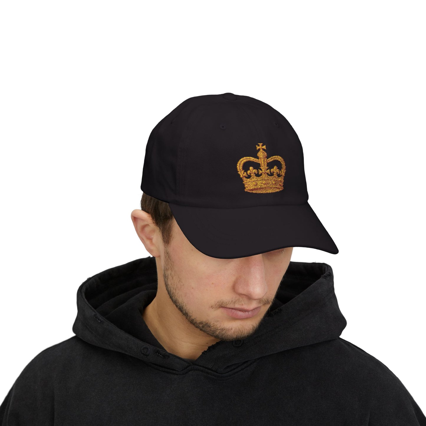 Gold Crown — Classic Dad Hat | LS-CP02