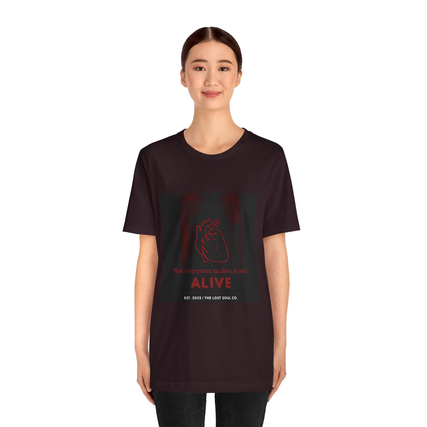 ALIVE – Not Everyone Makes It Out Alive Tee – The Lost Soul Co.