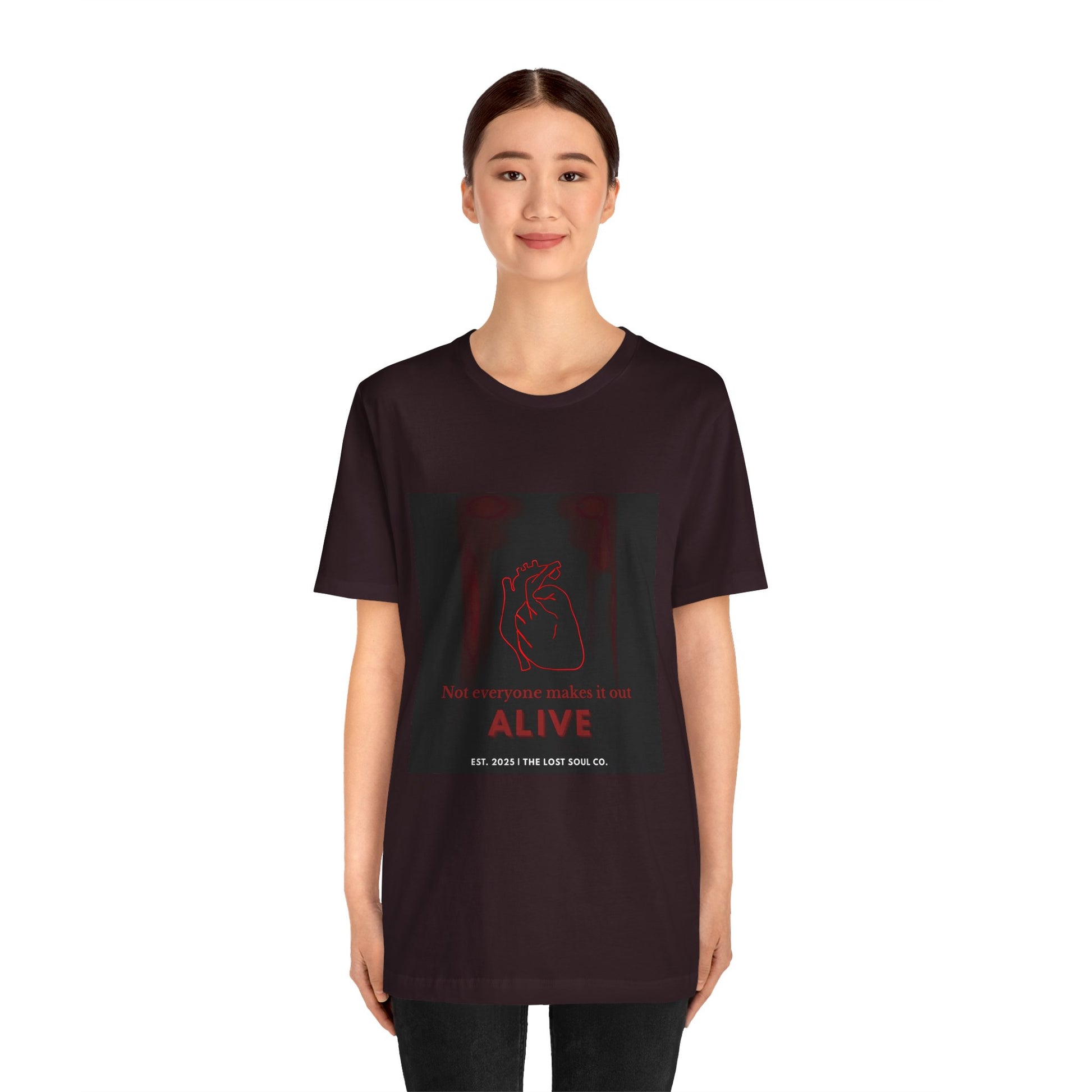 ALIVE – Not Everyone Makes It Out Alive Tee – The Lost Soul Co.