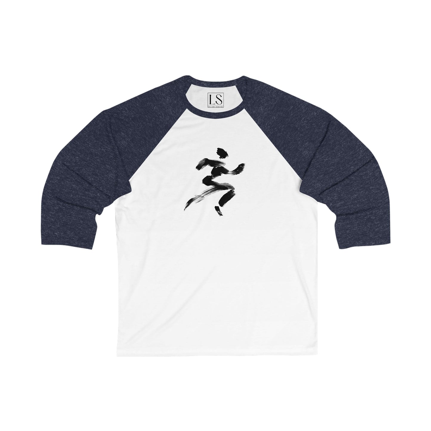 Runner Brush – Unisex 3/4 Sleeve Baseball Tee | LS-Q01