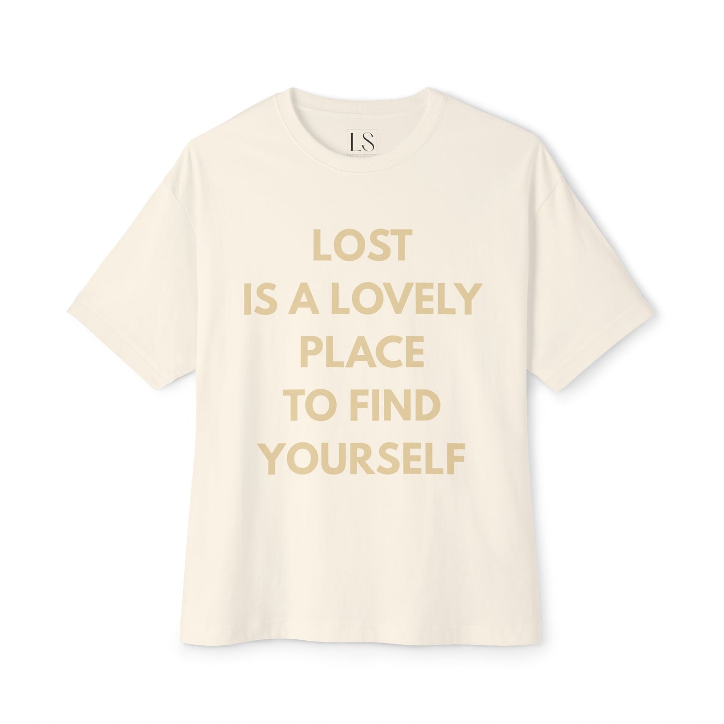 Lost Is Lovely Oversized Tee
