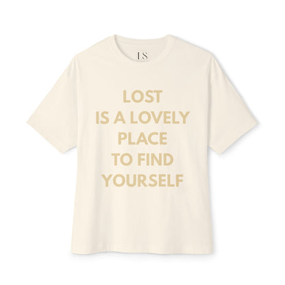 Lost Is Lovely Oversized Tee