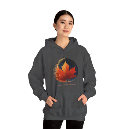 Cosmic Maple – Unisex Streetwear Hoodie | LS-RH05