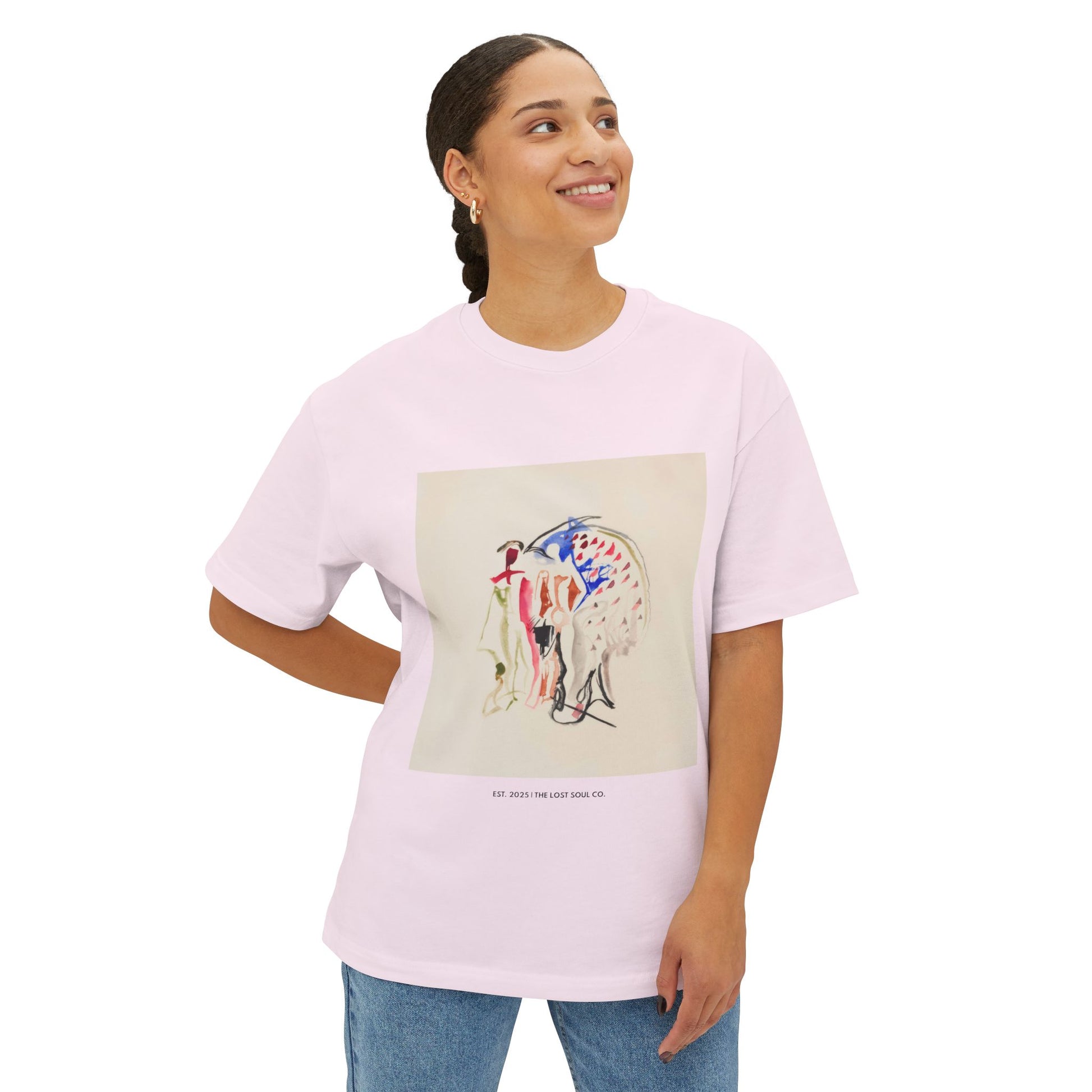 Abstract Soul Oversized Boxy Tee – The Lost Soul Co.