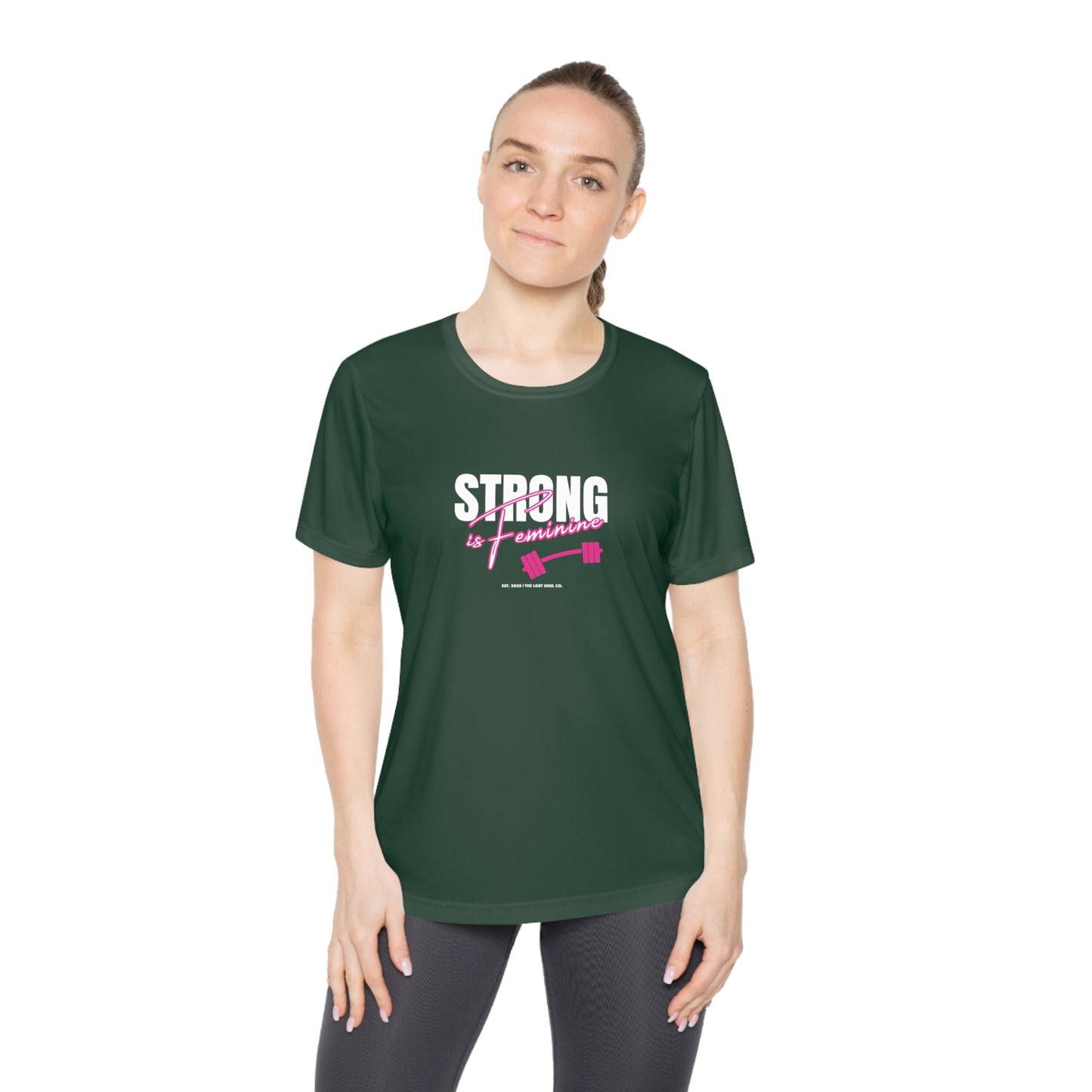 Strong is Feminine Women’s Performance Tee