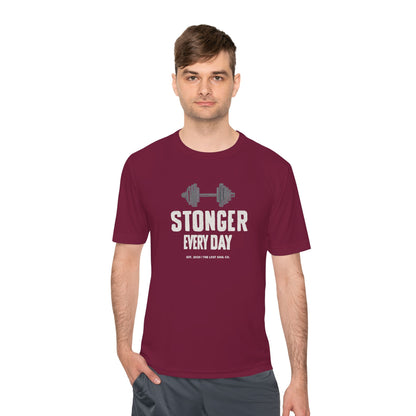 STRONGER EVERY DAY – Unisex Gymwear Tee | LS-GU08