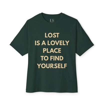 Lost Is Lovely Oversized Tee