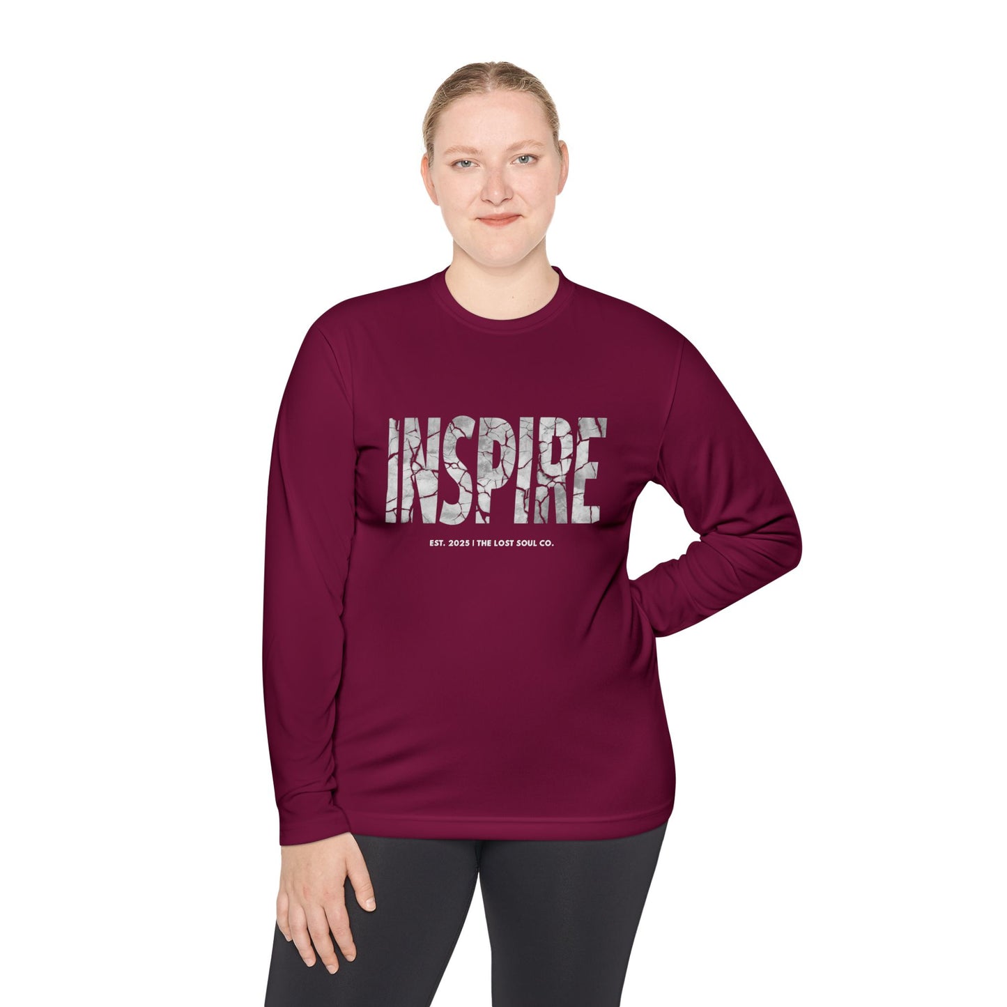 INSPIRE – Unisex Gymwear Long Sleeve Tee | LS-GLS02