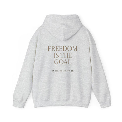 Freedom Is the Goal — Unisex Streetwear Hoodie | LS-RH03