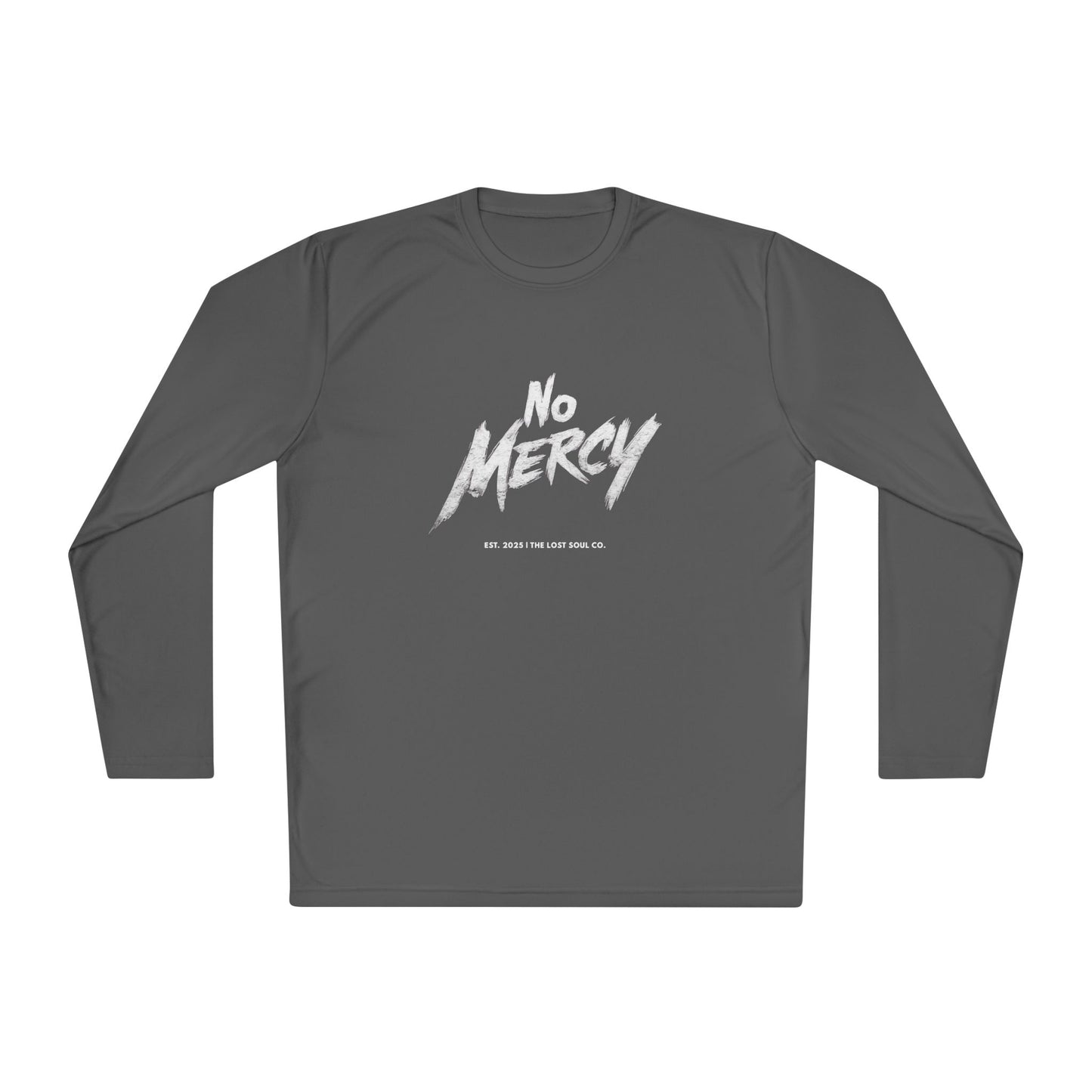 No Mercy – Unisex Gymwear Long Sleeve Tee | LS-GLS01