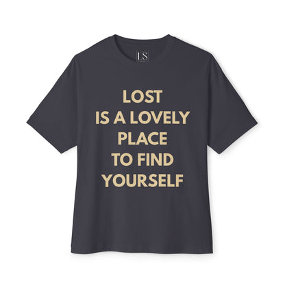 Lost Is Lovely Oversized Tee