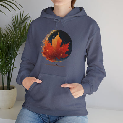 Cosmic Maple – Unisex Streetwear Hoodie | LS-RH05