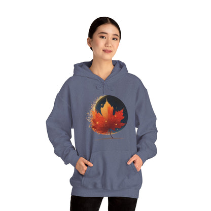 Cosmic Maple – Unisex Streetwear Hoodie | LS-RH05