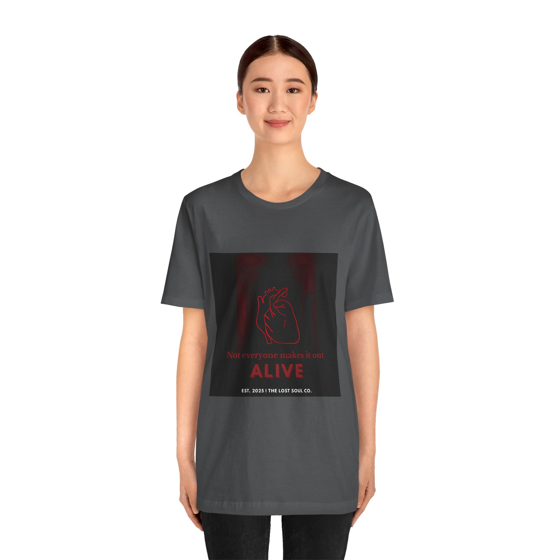 ALIVE – Not Everyone Makes It Out Alive Tee – The Lost Soul Co.