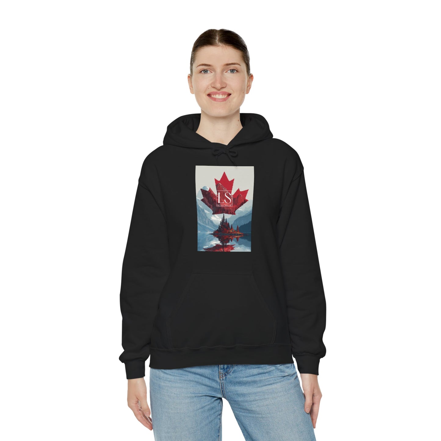 Crowned North — Unisex Streetwear Hoodie | LS-RH01